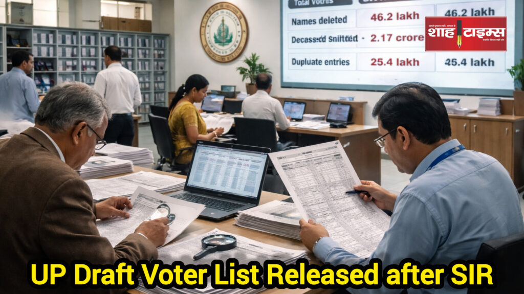 UP draft voter list after SIR process announced by Election Commission – Shah Times