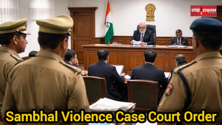 Sambhal violence FIR order by court Shah Times @Al