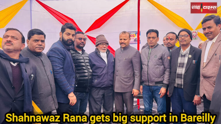 Shah Times captures Shahnawaz Rana meeting lawyers at Bareilly court