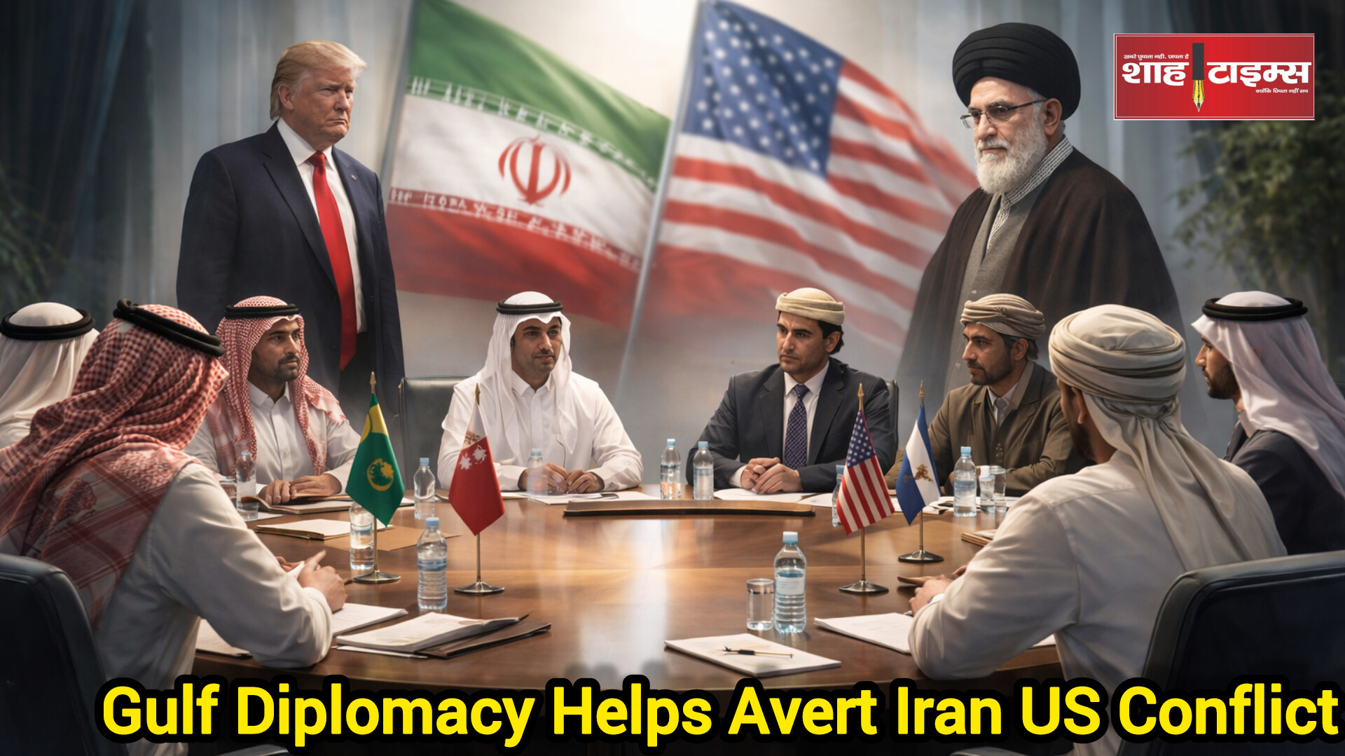 ट्रंप ने बदला रुख:आखिरी वक्त की Gulf Diplomacy से टला ईरान पर अमेरिकी हमला