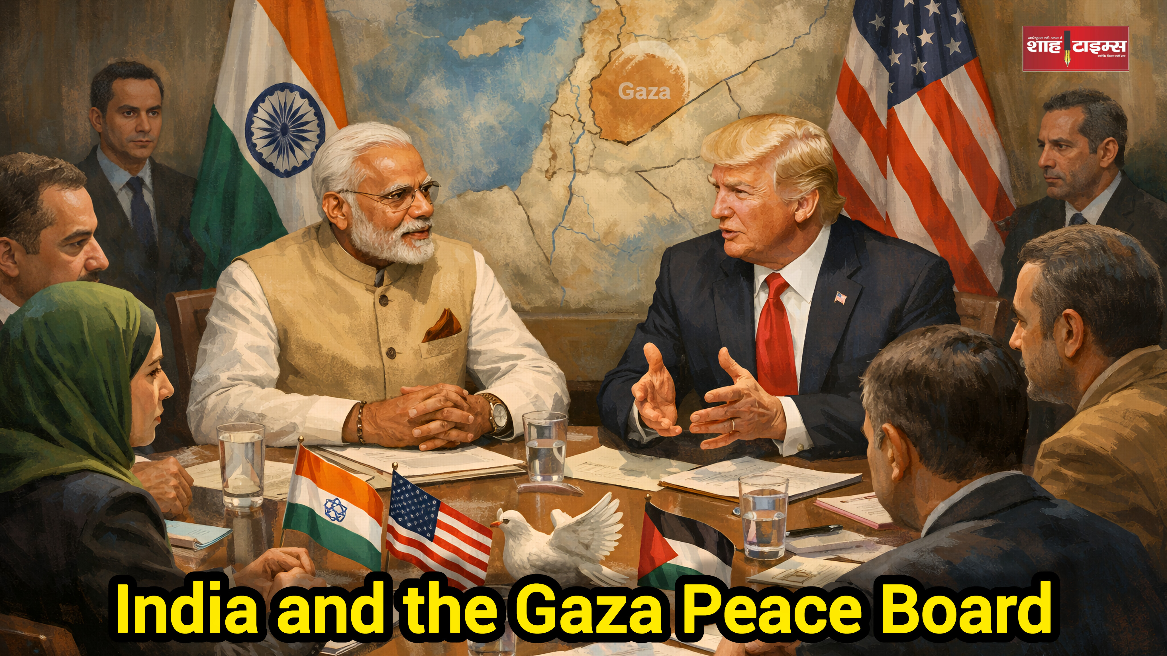 ग़ाज़ा बोर्ड ऑफ पीस और भारत का इम्तिहान 