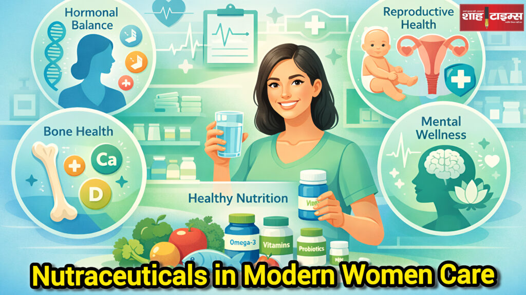 Women health nutrition supplements concept illustration Shah Times