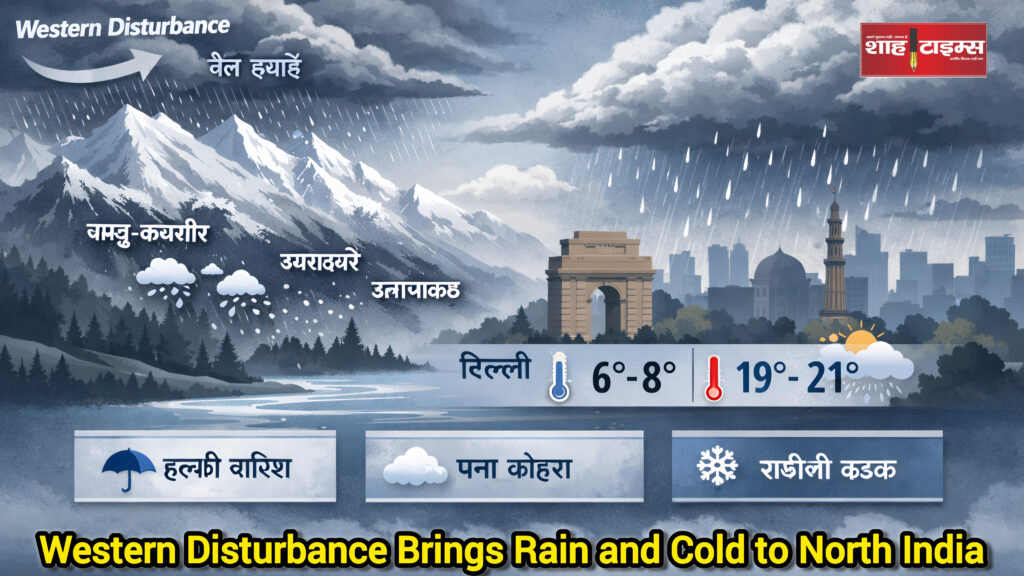 Shah Times Weather Update North India