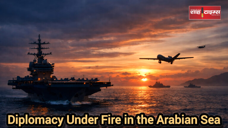 US Navy carrier and Iranian drone incident in Arabian Sea Shah Times analysis