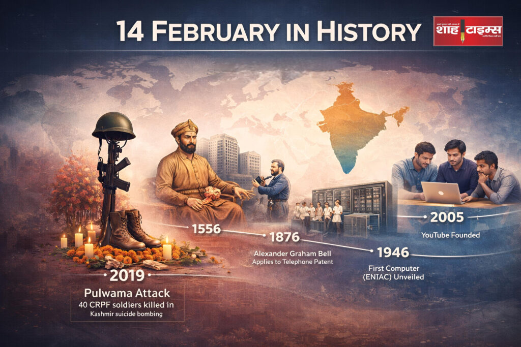 Historical events of 14 February including Pulwama attack and global milestones – Shah Times