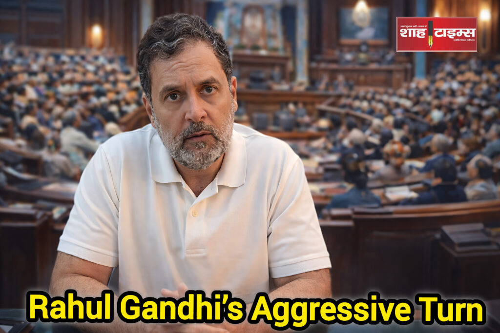 Rahul Gandhi speaking in Indian Parliament during Budget Session – Shah Times