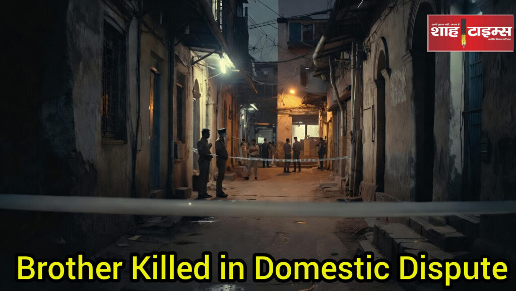 Lavad Meerut crime scene after brother killed in domestic dispute Shah Times