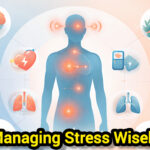 Infographic explaining stress symptoms and management tips | Shah Times