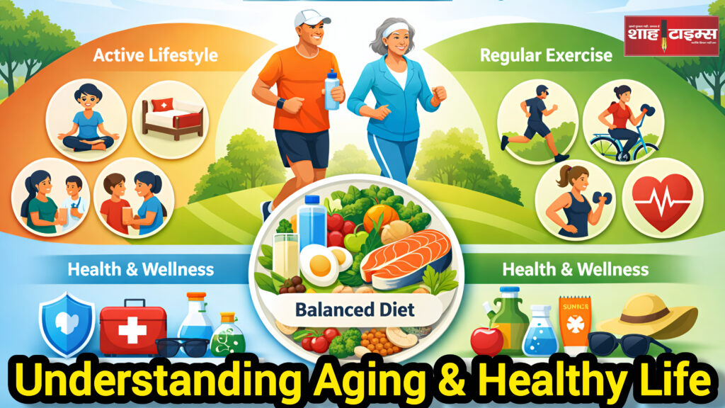 Shah Times visual on healthy aging, lifestyle, and wellness