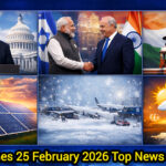 Shah Times detailed news bulletin 25 February 2026 covering politics, weather and major updates