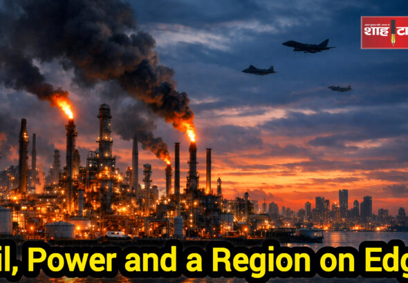 Smoke rises over an oil facility amid escalating Middle East tensions – Shah Times