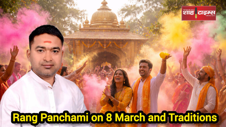 Devotees celebrate Rang Panchami with colors and rituals | Shah Times