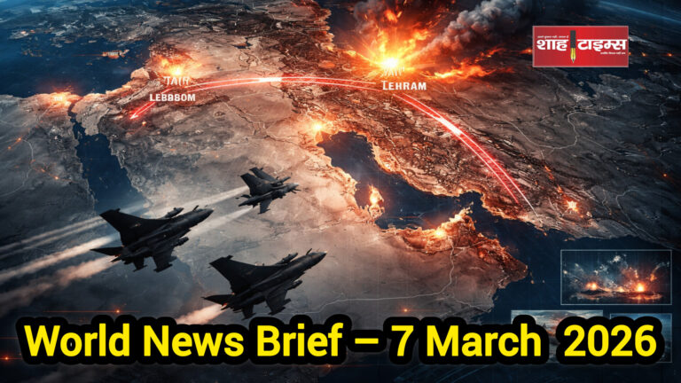 Middle East conflict airstrikes and world news update March 7 2026 Shah Times