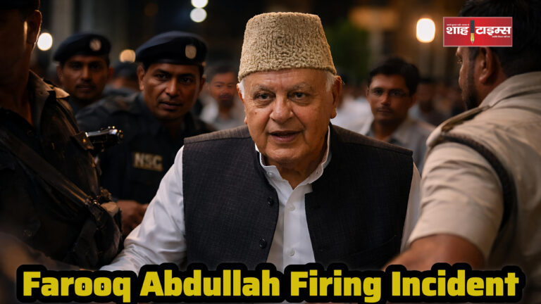 जम्मू में फारूक अब्दुल्ला के साथ फायरिंग की घटना के बाद सुरक्षा चिंताएं बढ़ीं – शाह टाइम्स