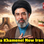 Portrait illustration of Mojtaba Khamenei as Iran’s new Supreme Leader – Shah Times