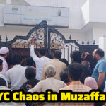 Long queue of LPG consumers waiting for KYC process at gas agency Shah Times