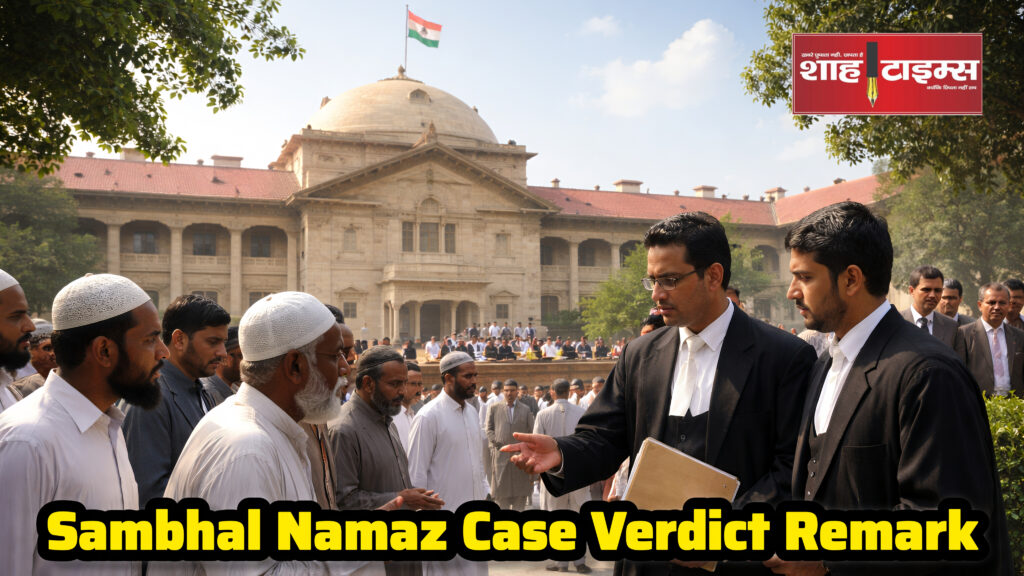Allahabad High Court strong observation on Sambhal mosque namaz restriction case | Shah Times