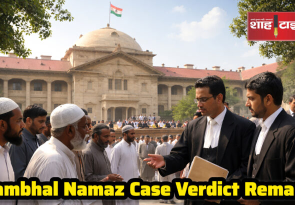 Allahabad High Court strong observation on Sambhal mosque namaz restriction case | Shah Times