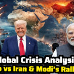 Shah Times visual on 14 March 2026 news covering Middle East war Trump claims Modi speeches and Indian ships in Hormuz