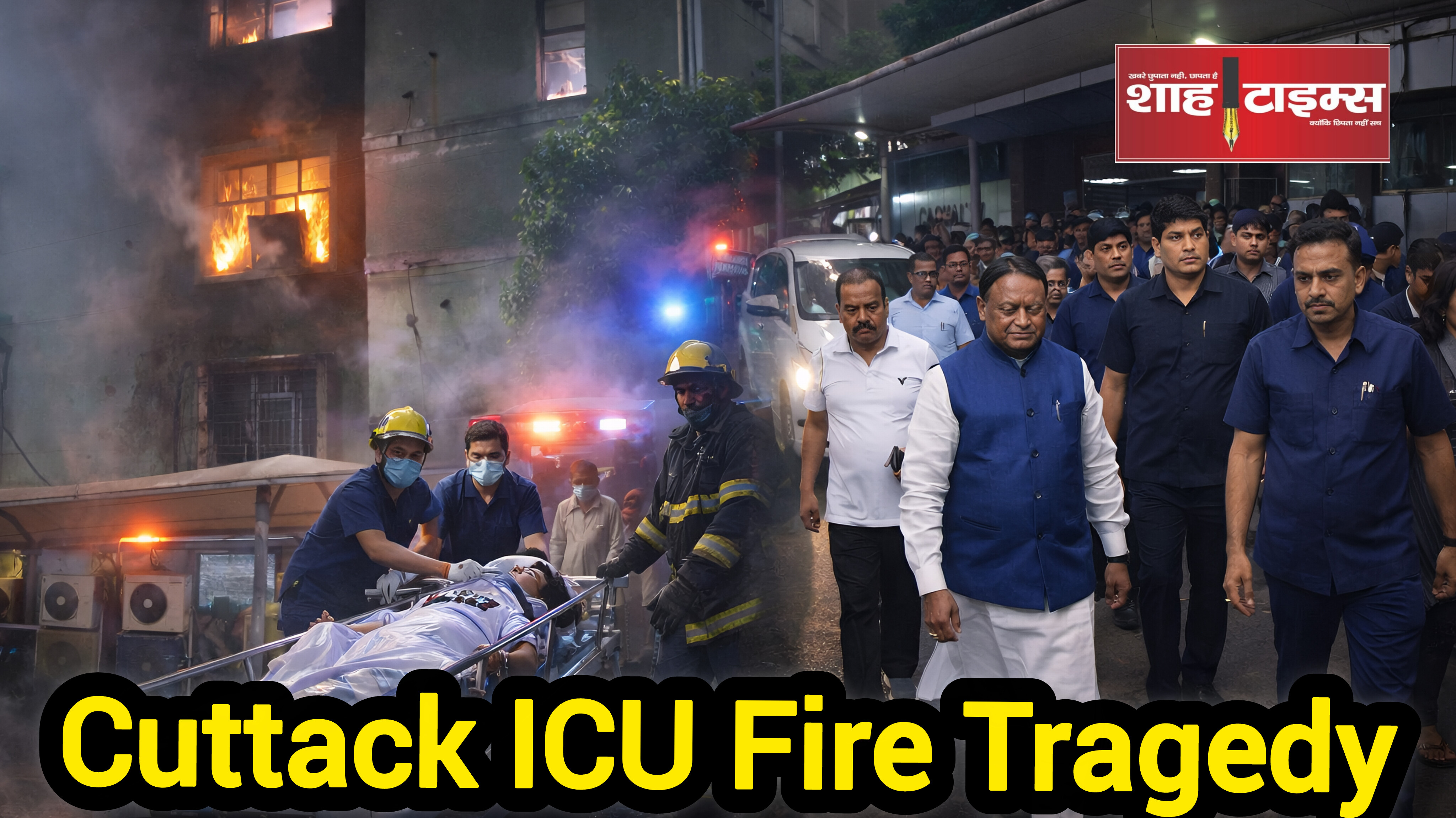 कटक ICU आग त्रासदी: अस्पतालों की सुरक्षा पर बड़ा सवाल❓