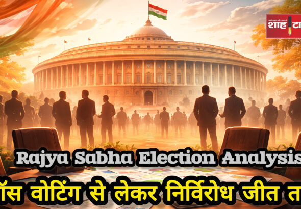 Rajya Sabha election political strategy analysis illustration – Shah Times