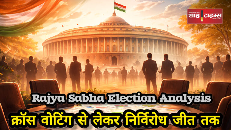 Rajya Sabha election political strategy analysis illustration – Shah Times