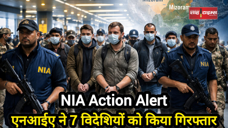 Foreign nationals escorted by security agencies after NIA arrest | Shah Times