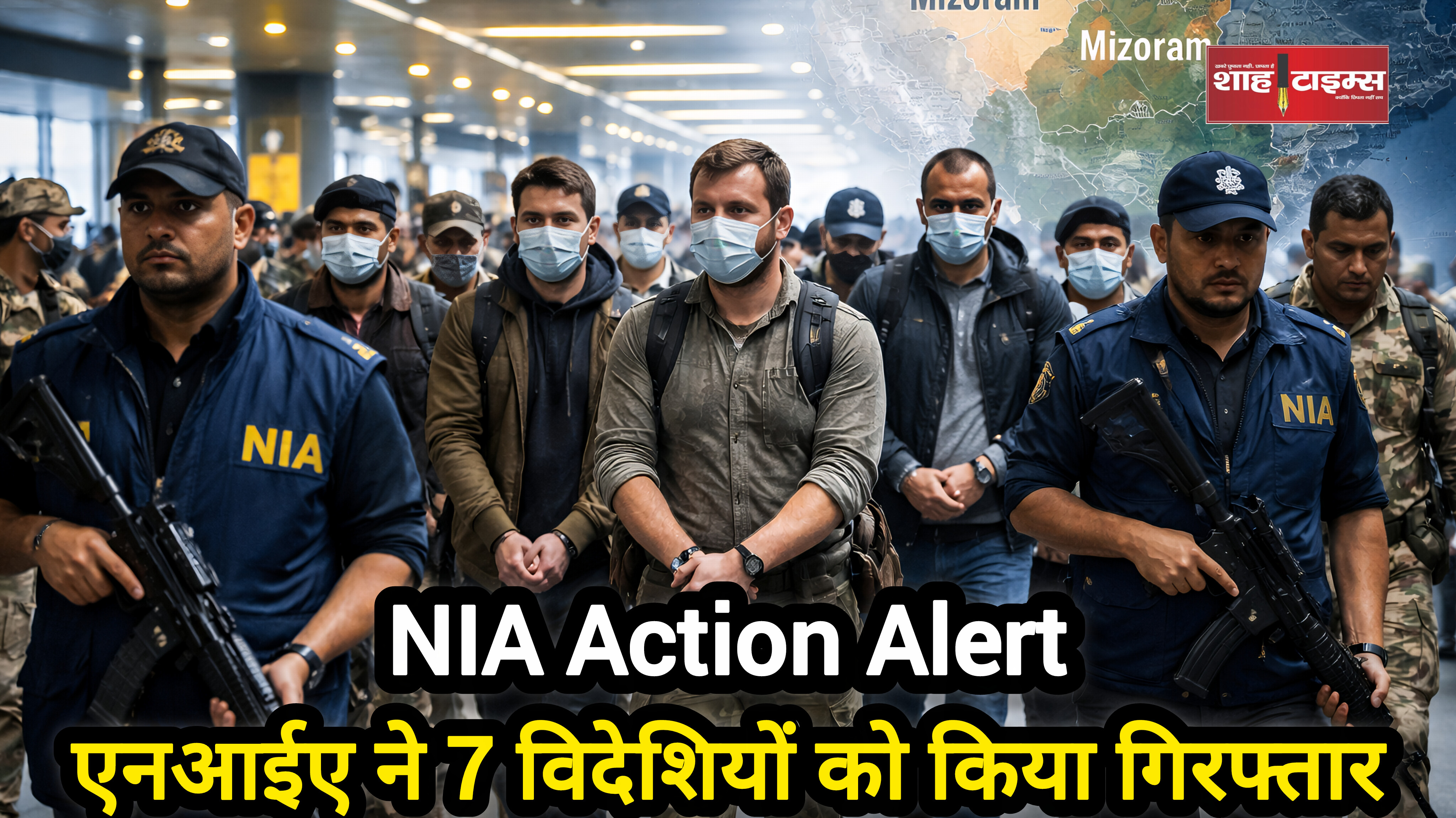 NIA की कार्रवाई:विदेशी नेटवर्क से भारत की सुरक्षा पर नया सवाल❓