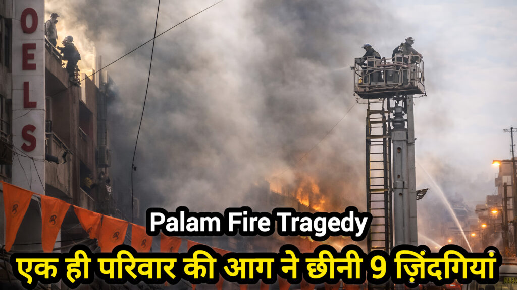 Palam Delhi fire incident building smoke rescue Shah Times