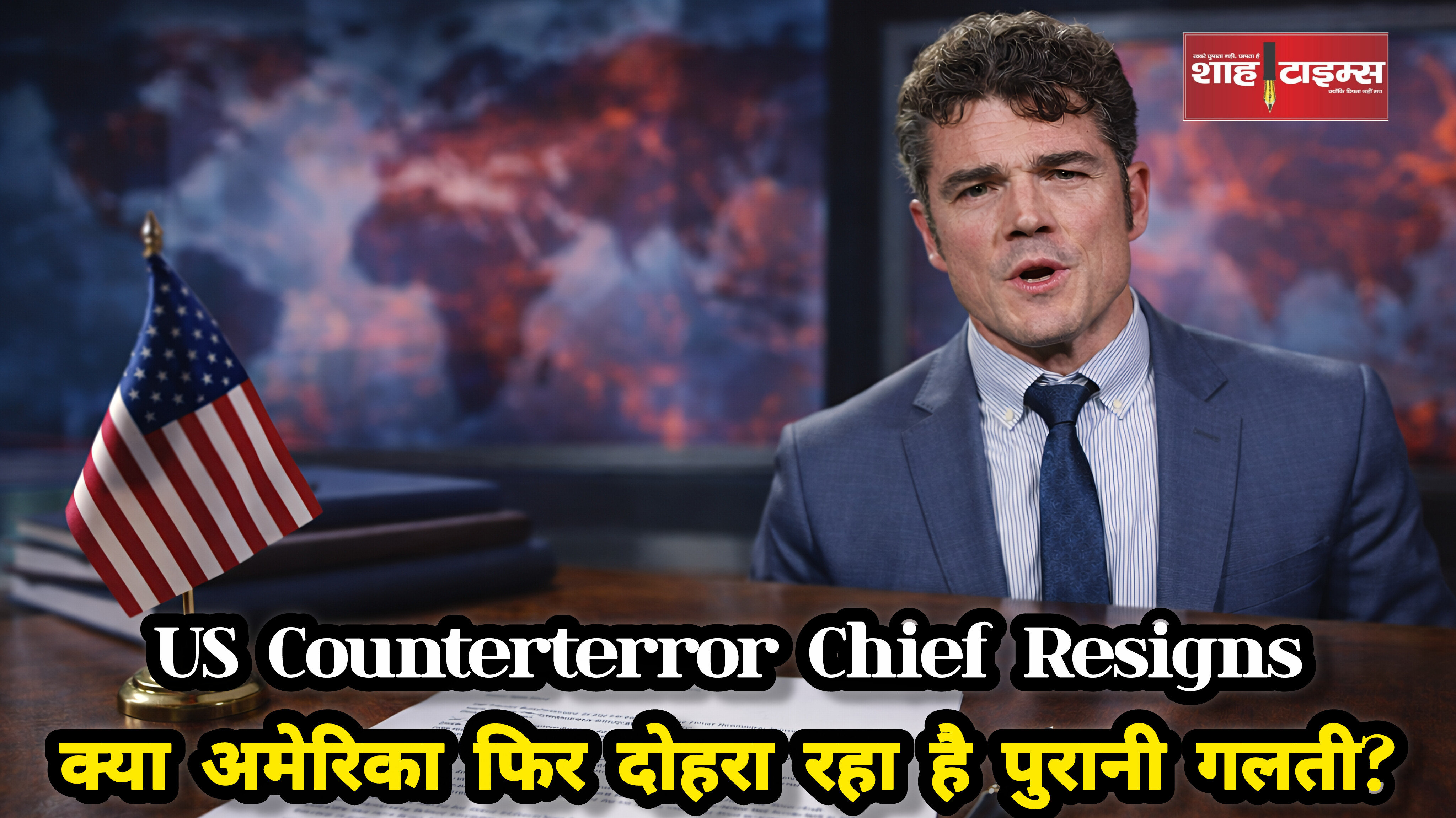 Iran War Controversy : US काउंटरटेरर चीफ़ का इस्तीफा मचा सियासी तूफान