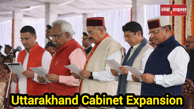 Uttarakhand CM Dhami cabinet expansion oath ceremony Shah Times