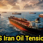 Oil ships in ocean during geopolitical tension Shah Times
