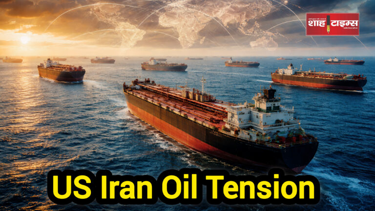 Oil ships in ocean during geopolitical tension Shah Times