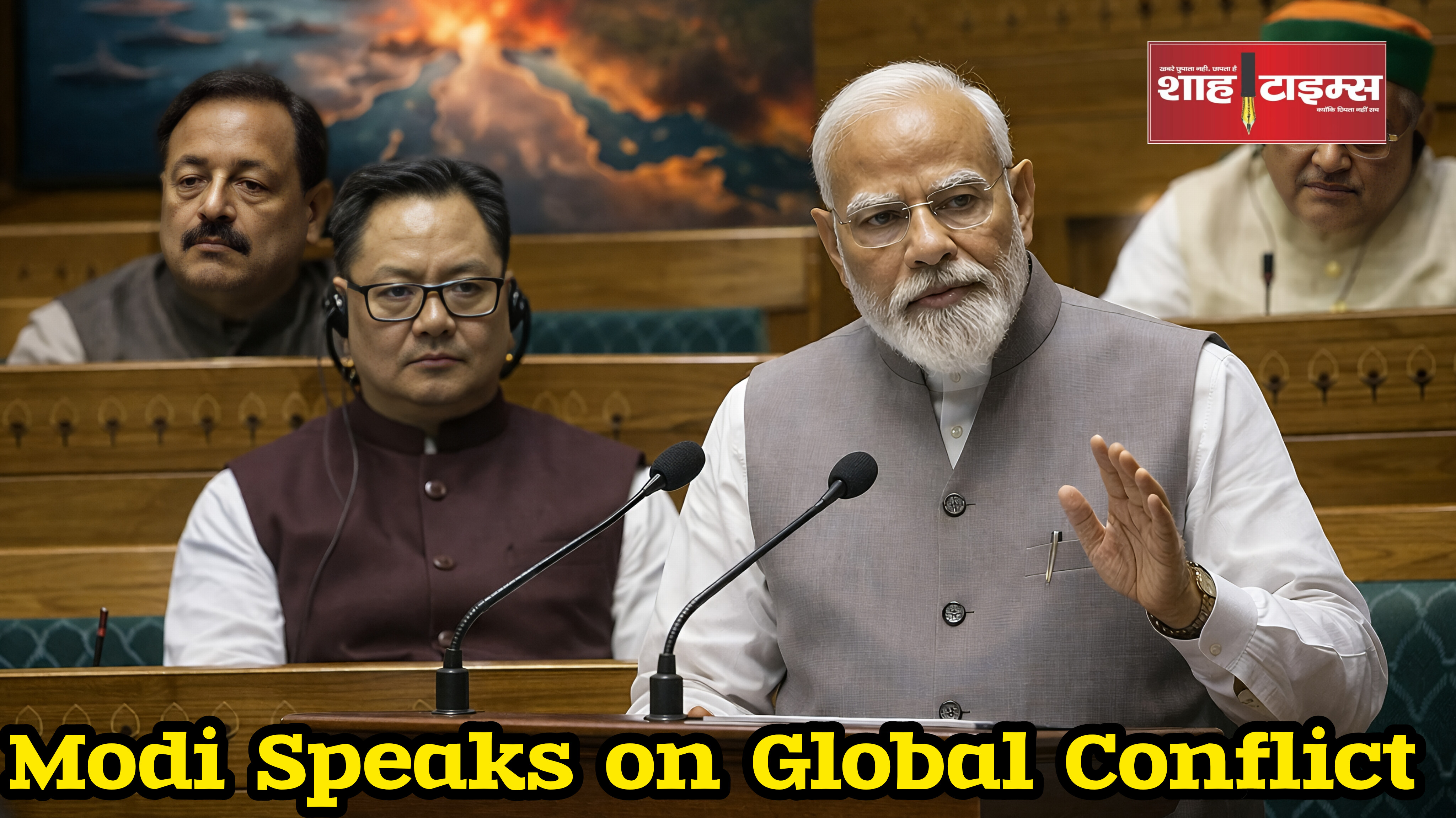 पश्चिम एशिया संकट पर मोदी का बड़ा बयान