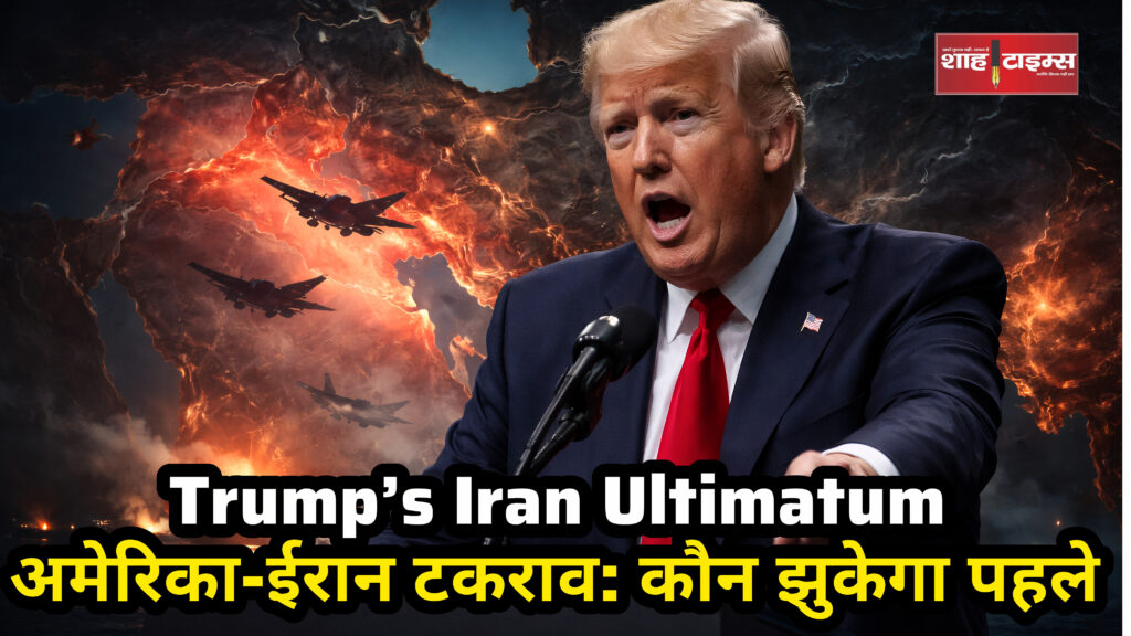 Trump speaking about Iran negotiations and war threat Shah Times