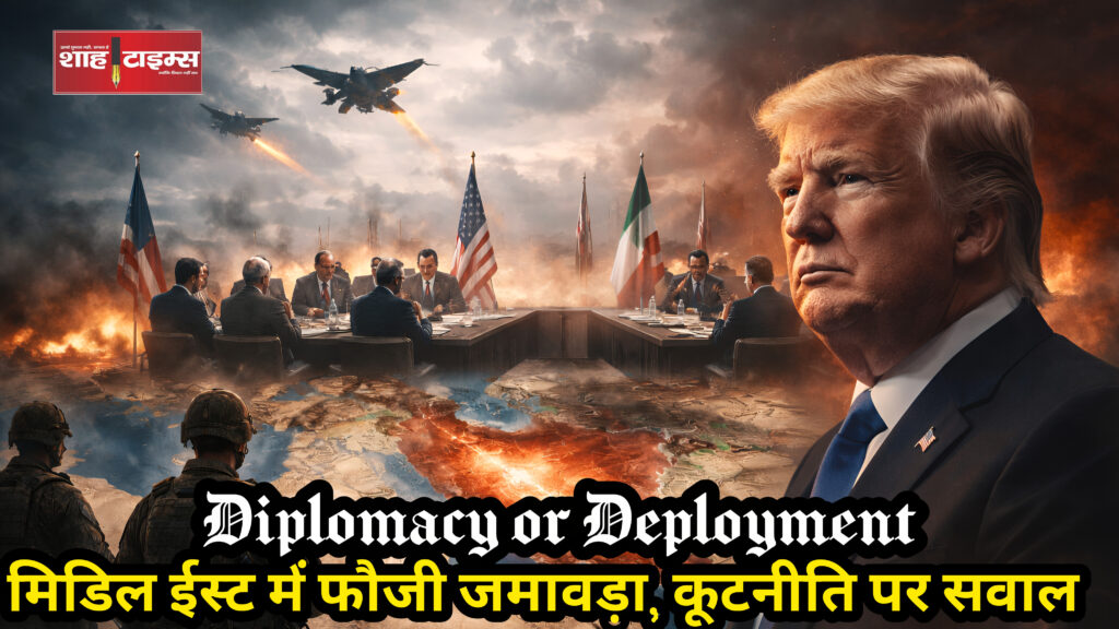 US troops deployment and Iran negotiation tension Shah Times