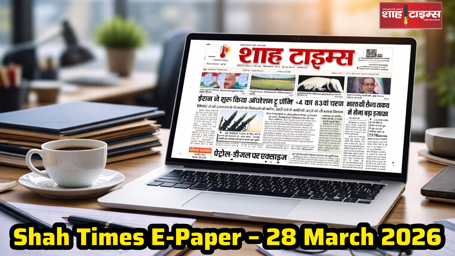Shah Times 28 मार्च 2026: देश-दुनिया की बड़ी खबरें, राजनीति, अर्थव्यवस्था और ग्लोबल अपडेट्स