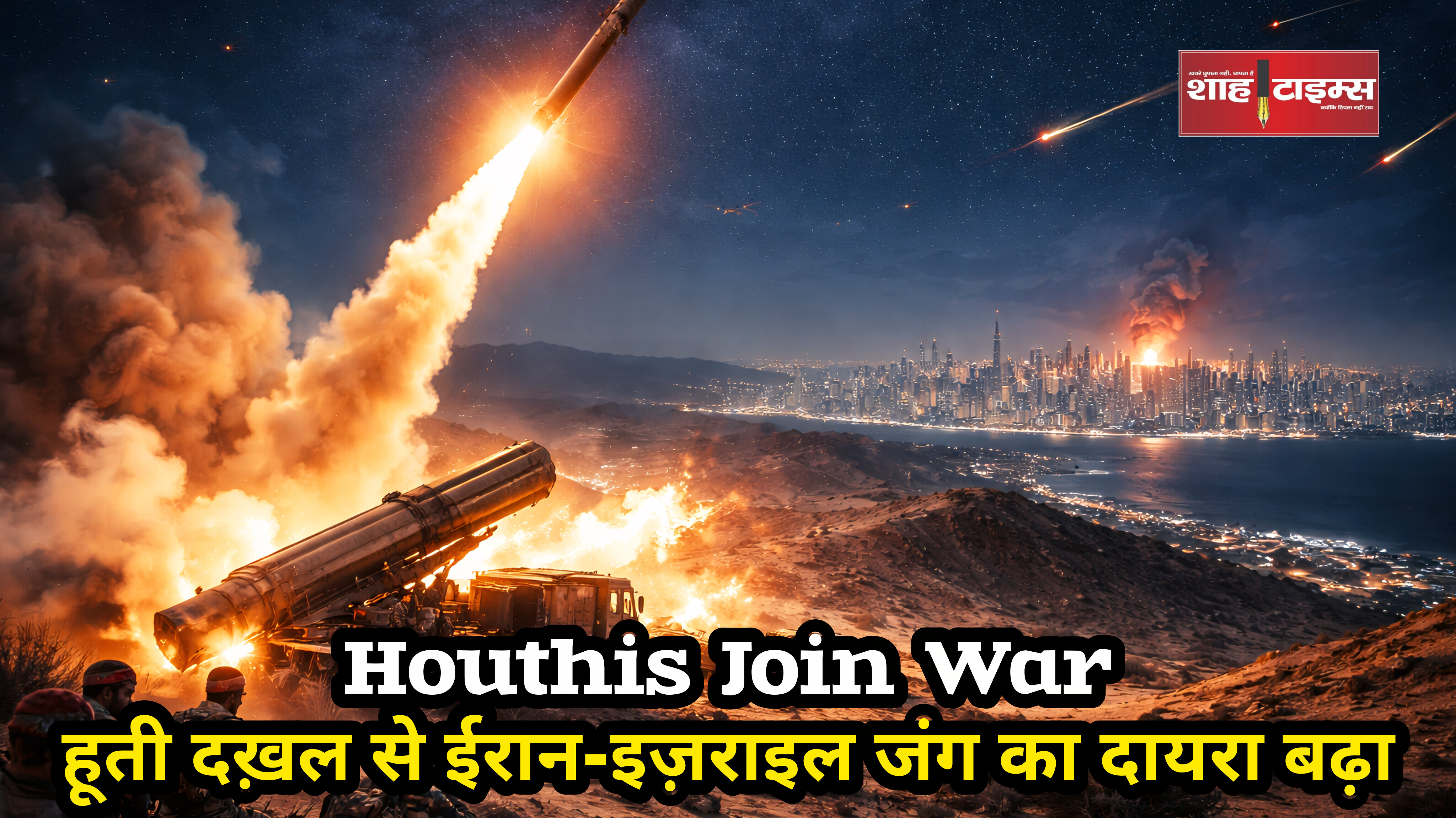 हूती दख़ल से बढ़ा ईरान US-इज़राइल जंग का दायरा