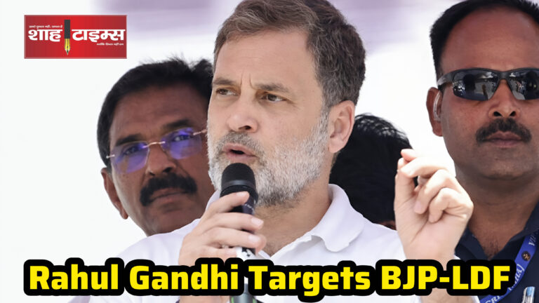 Rahul Gandhi speech Kerala election rally Shah Times