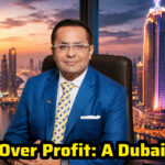 Dubai skyline with business leader representing job security Shah Times