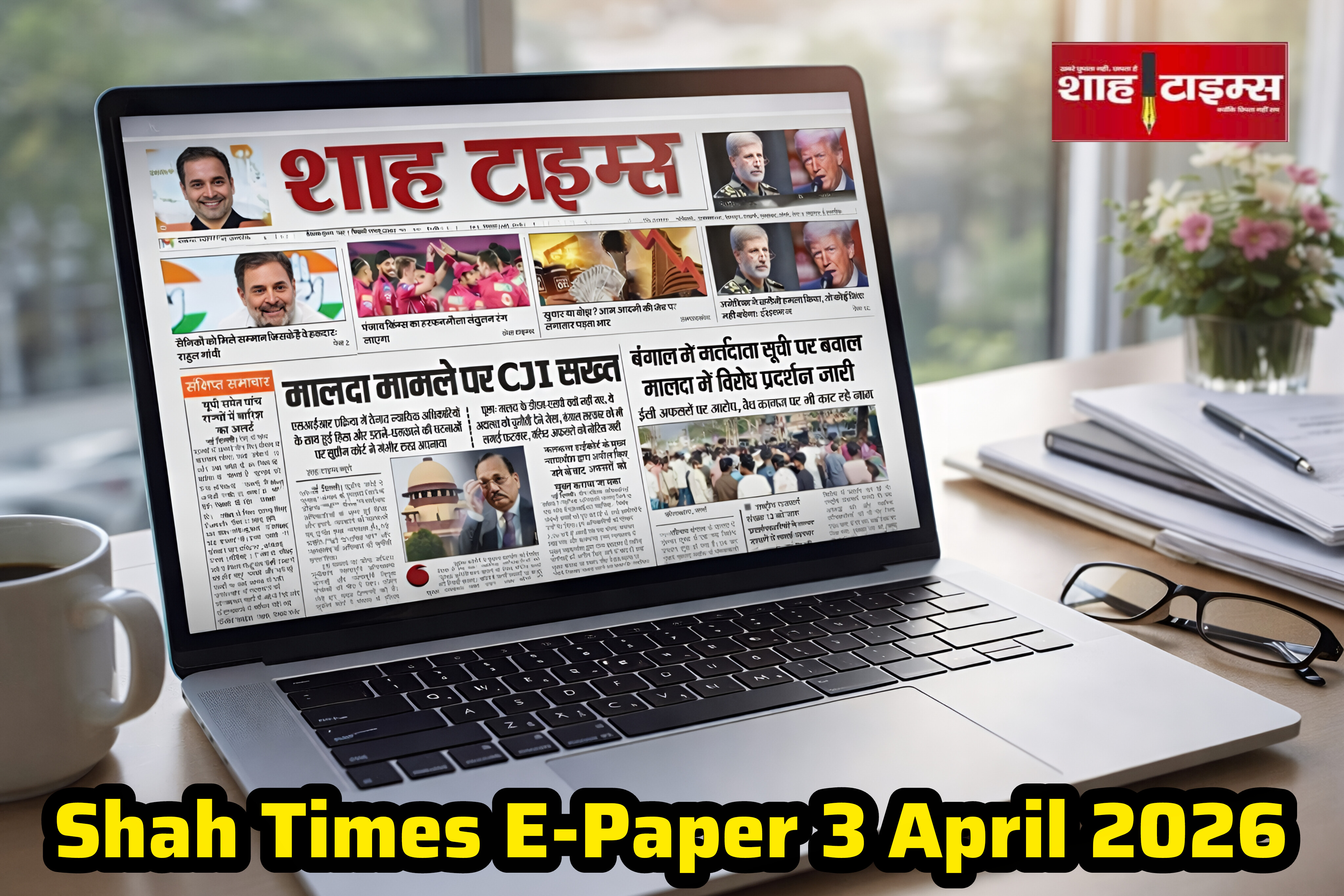 Shah Times 3 April 2026: देश-विदेश की बड़ी खबरें, राजनीति, कारोबार और ताज़ा अपडेट