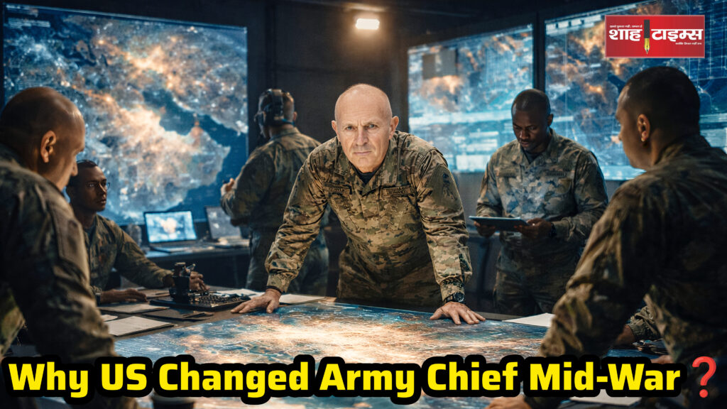 US Army leadership change during Iran war scenario Shah Times