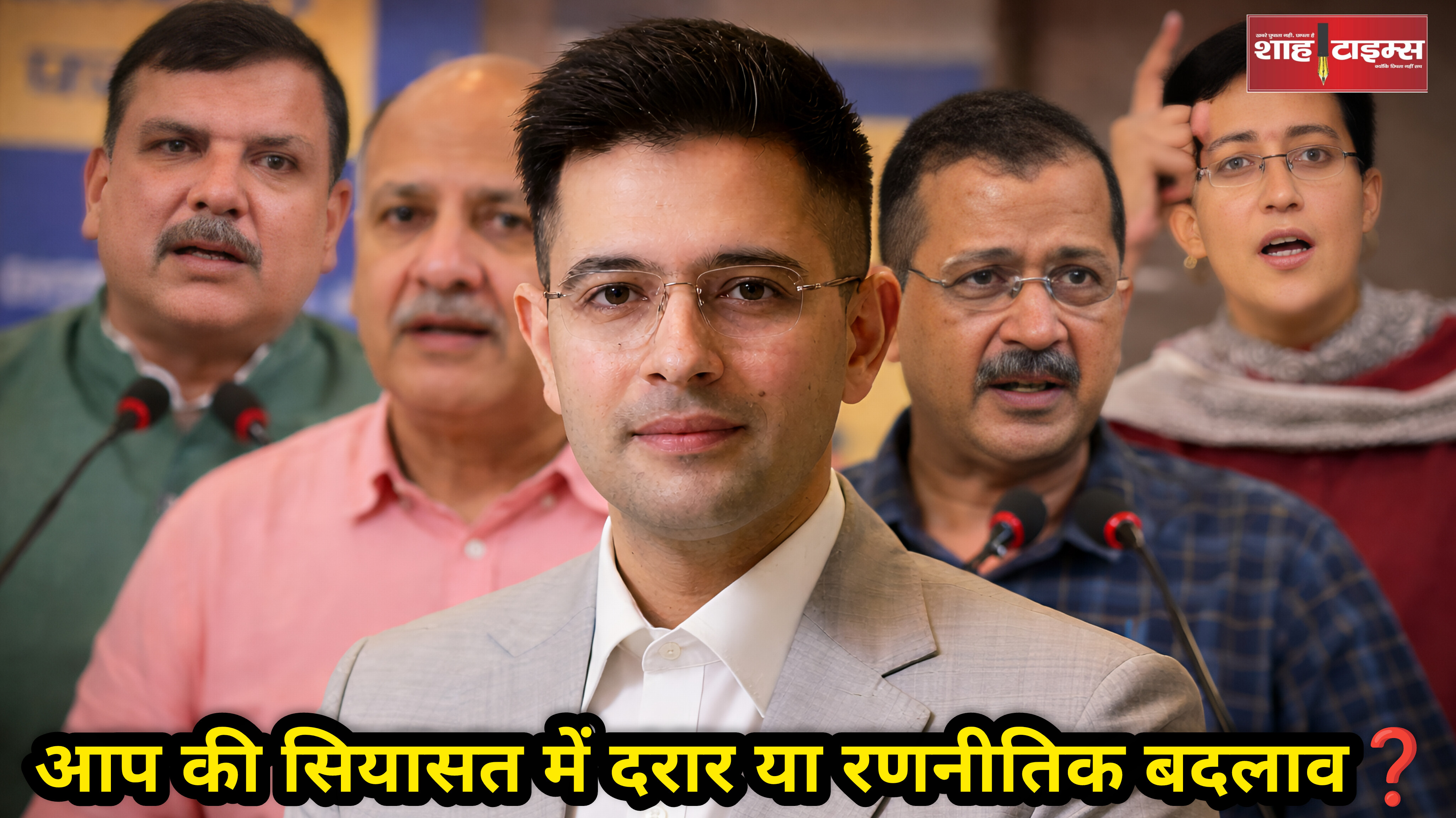 आम आदमी पार्टी में अंदरूनी टकराव: राघव चड्ढा बनाम नेतृत्व