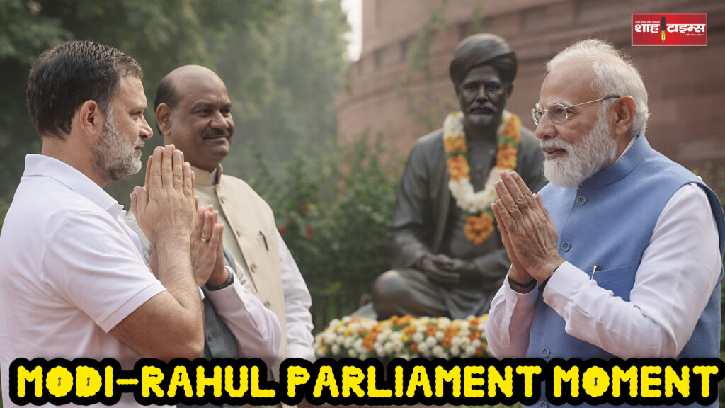 PM Modi and Rahul Gandhi interaction at Parliament during Phule Jayanti – Shah Times
