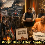 नोएडा में श्रमिकों के हिंसक प्रदर्शन के बाद उत्तर प्रदेश सरकार ने न्यूनतम मजदूरी में अंतरिम बढ़ोतरी का ऐतिहासिक निर्णय लिया