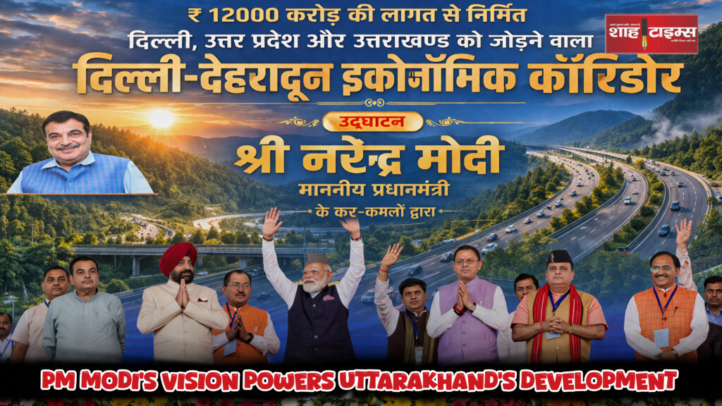 Delhi–Dehradun Economic Corridor boosting connectivity and growth – Shah Times