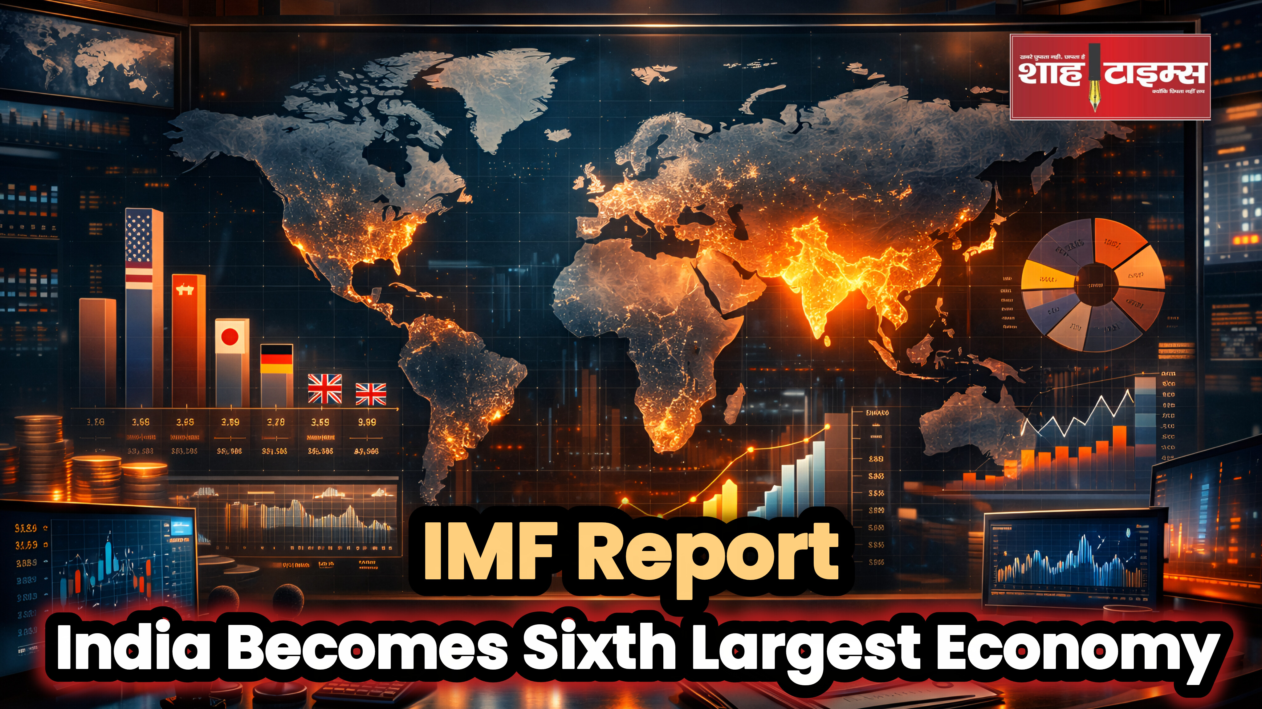 IMF Report: भारत छठी सबसे बड़ी इकोनॉमी बना