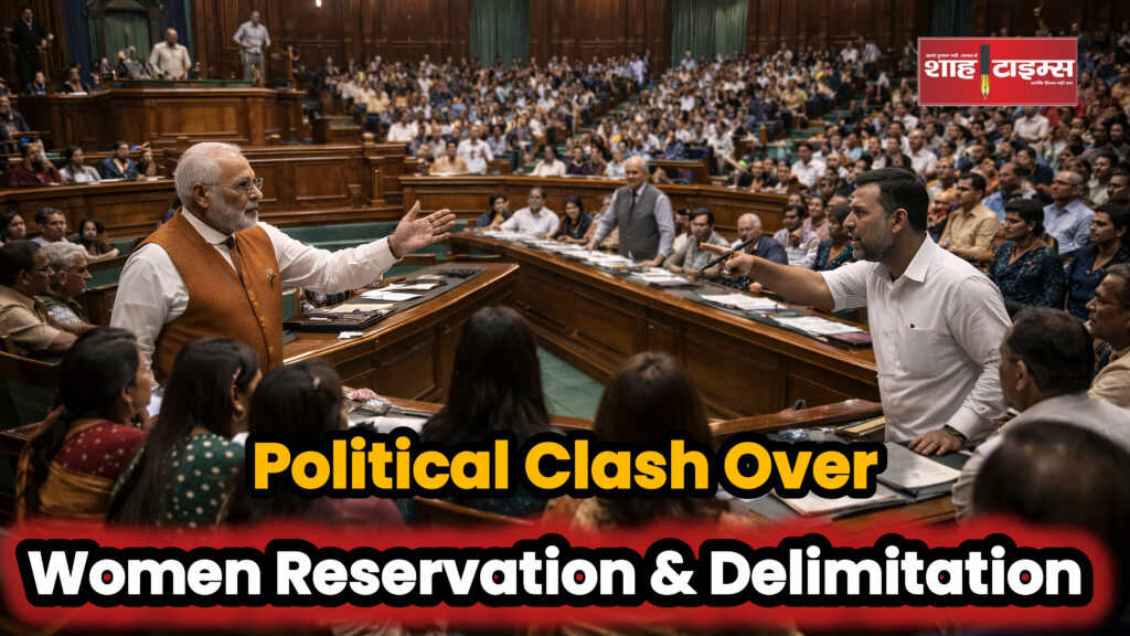महिला आरक्षण व परिसीमन बिल गिरा, सियासत गरम