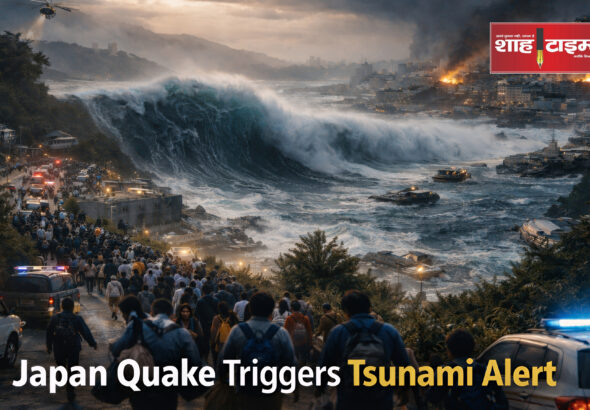 Coastal evacuation underway after powerful quake in Japan Shah Times