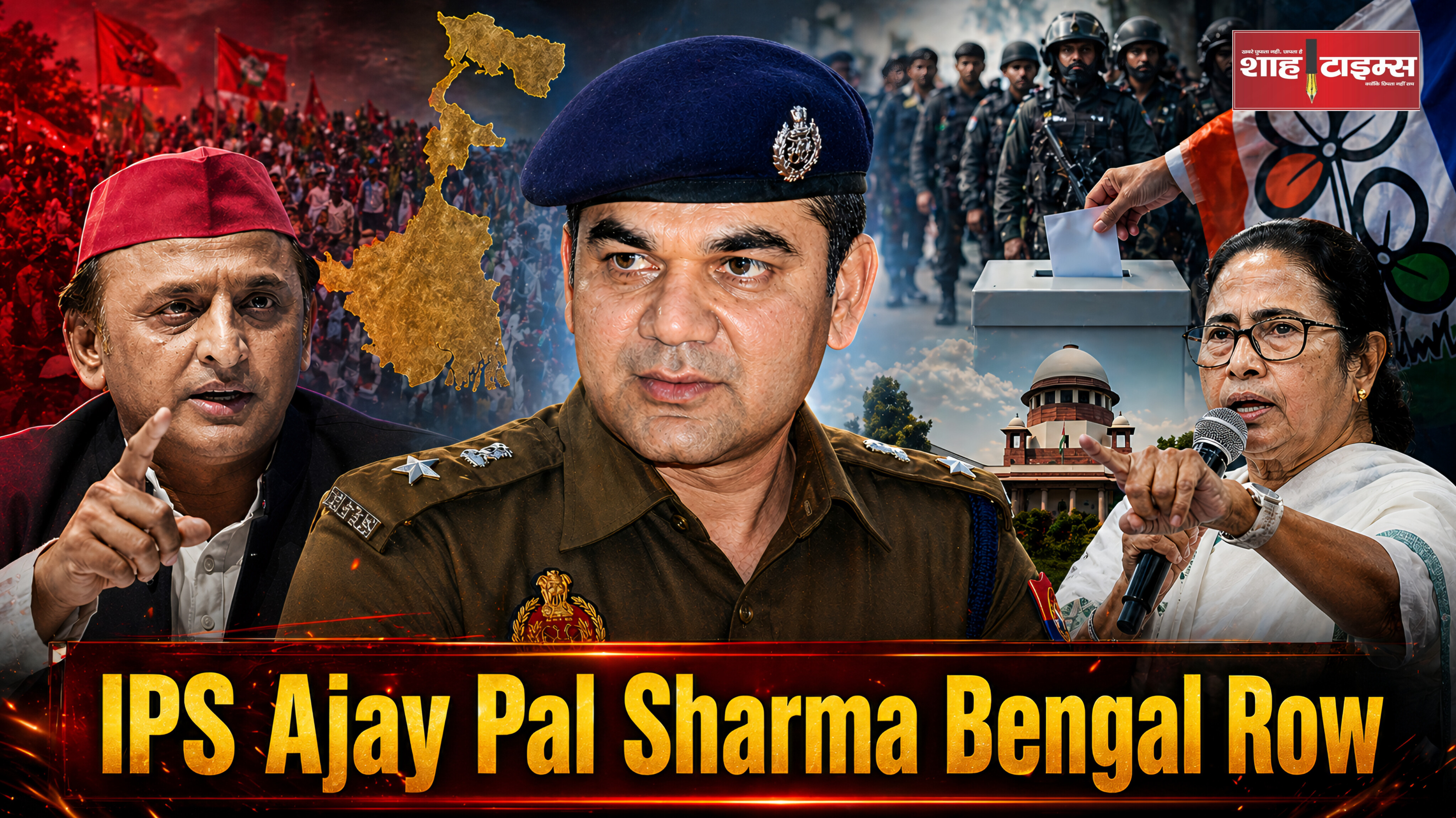 बंगाल चुनाव में IPS अजय पाल शर्मा की एंट्री, निष्पक्षता या राजनीतिक संदेश?